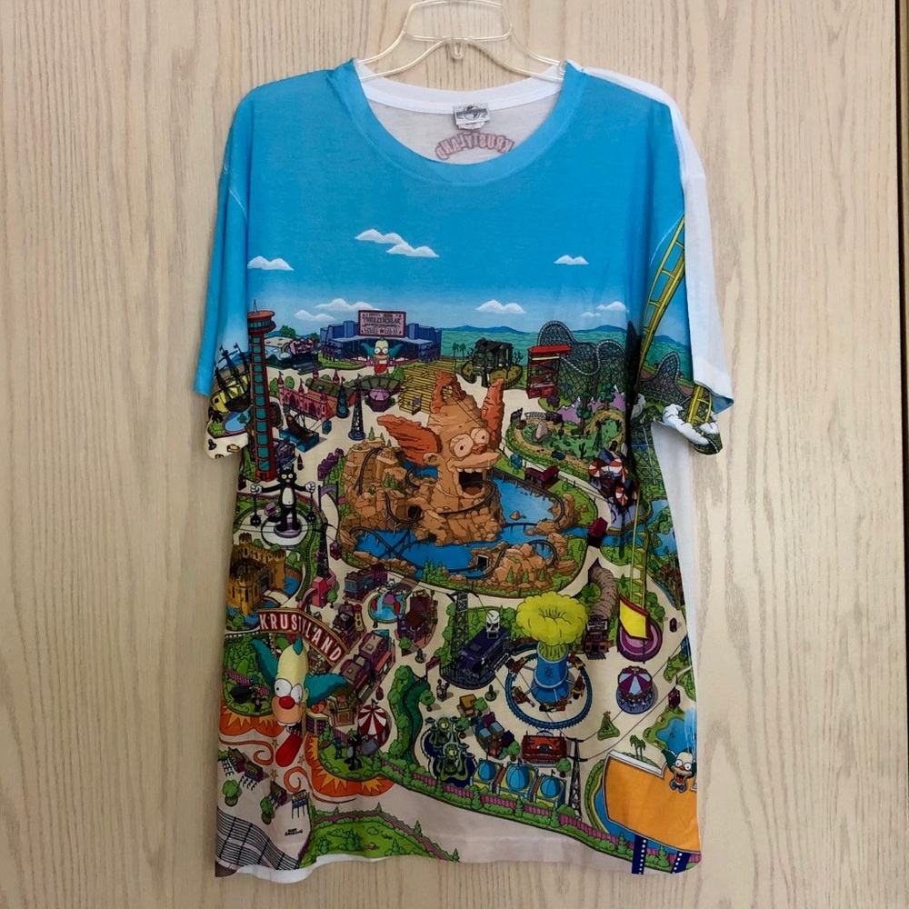 The Simpsons Krustyland T-shirt Universal Studios